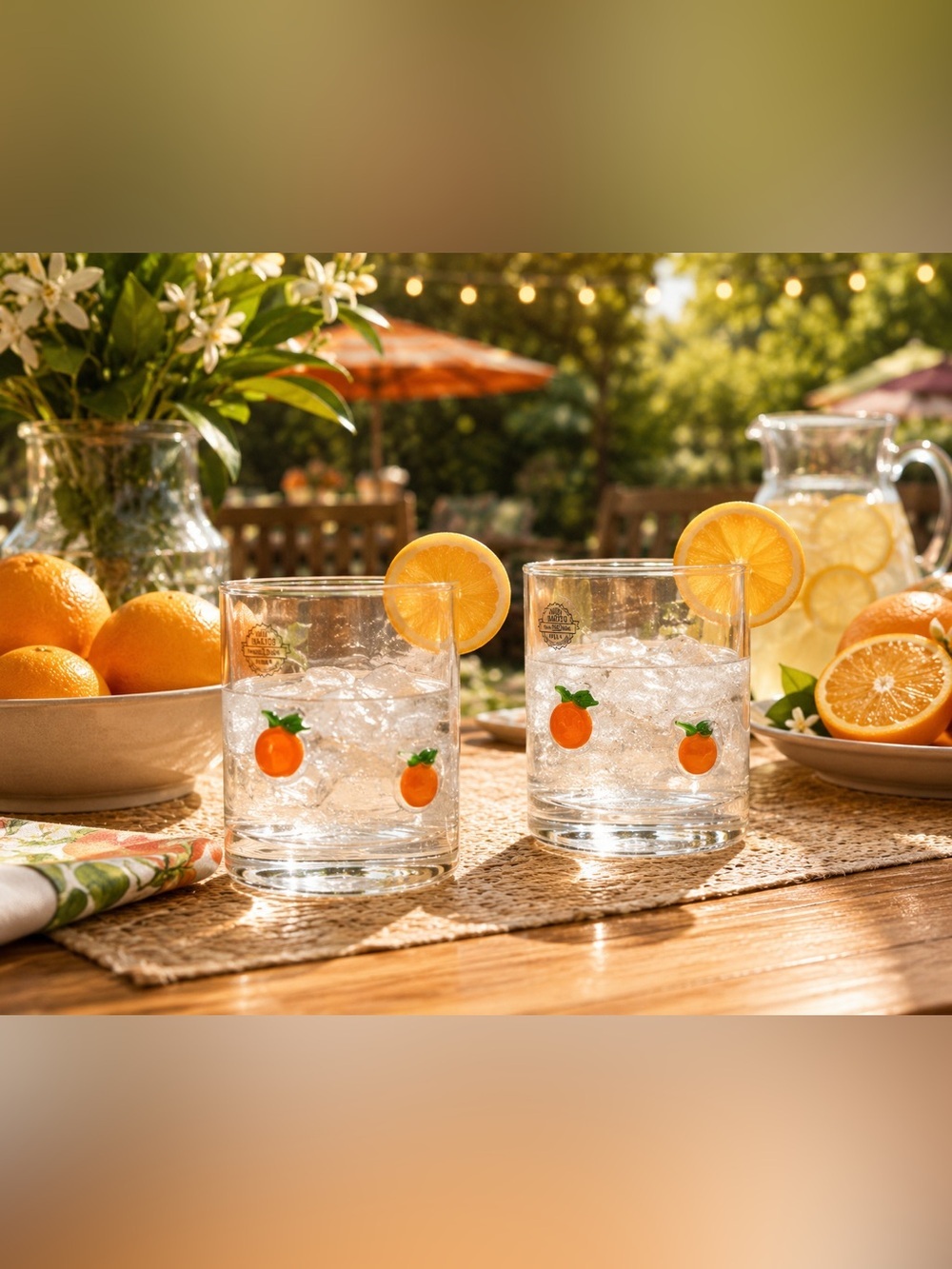 Vero | Orange Icon Glasses 🍊
